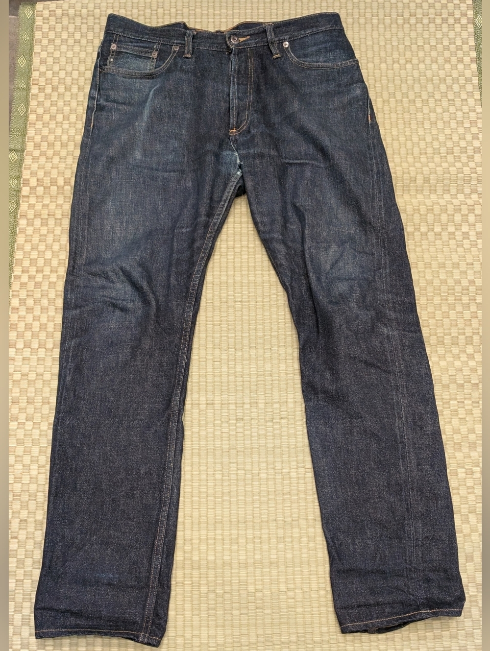 3Sixteen CT-100xk Rinsed Indigo Kibata Selvedge Denim Jeans Size 33 *Flawed*
